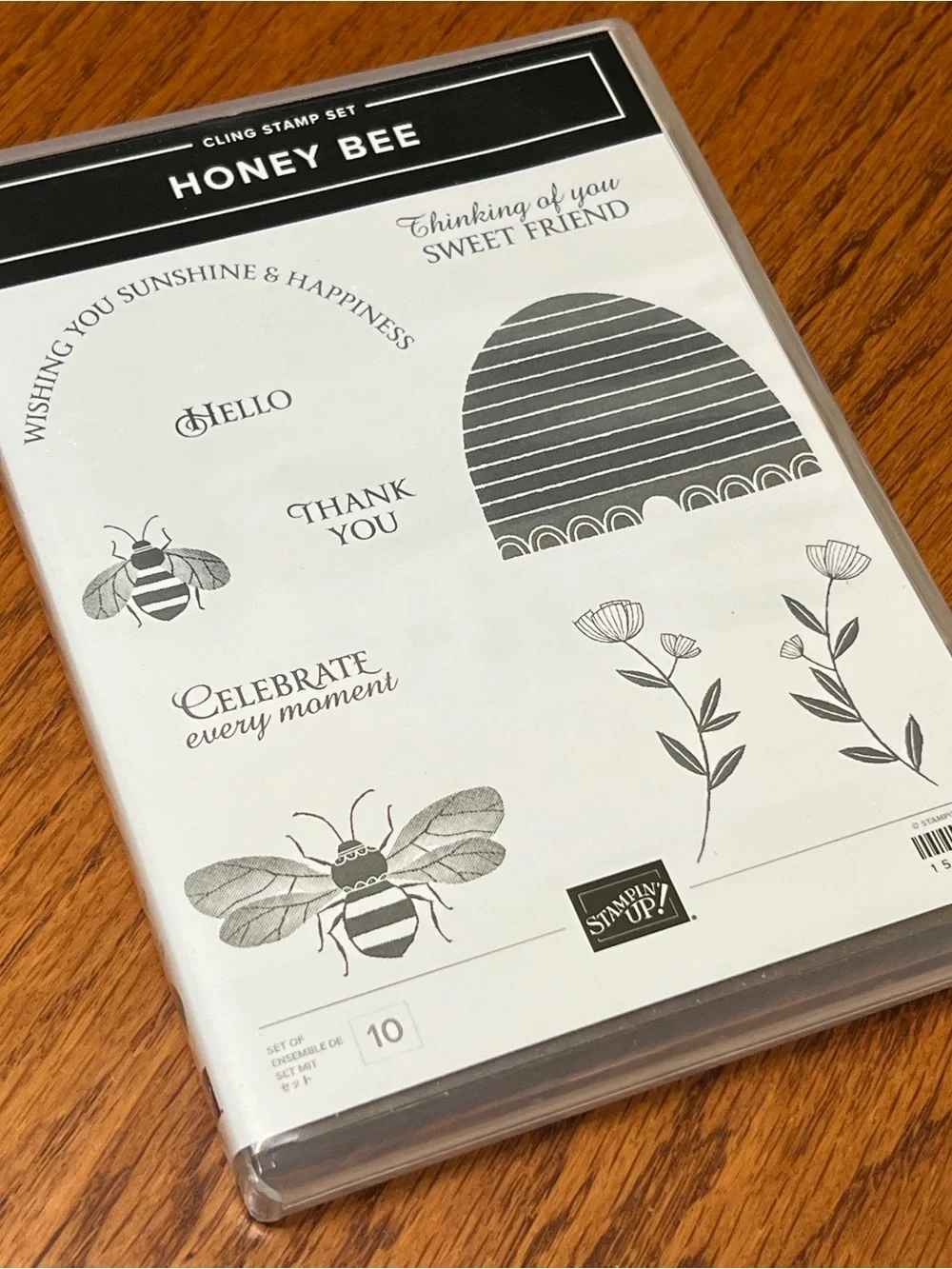 Stampin’ Up! Honey Bee Stamp Dies DSP Trinkets Set